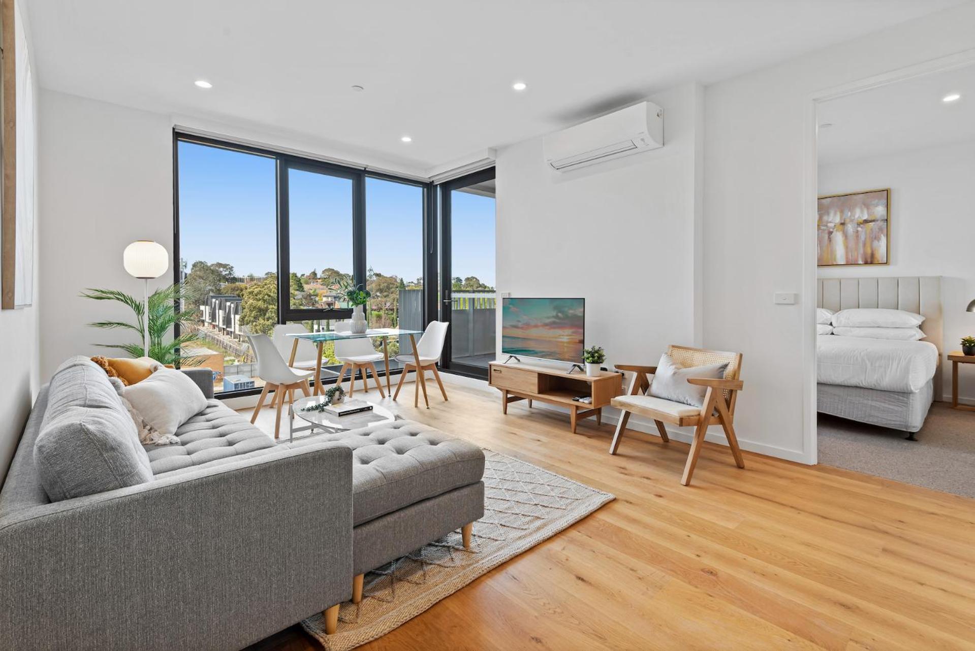 Samma - Linden Apartments In Ivanhoe Мелбърн Екстериор снимка